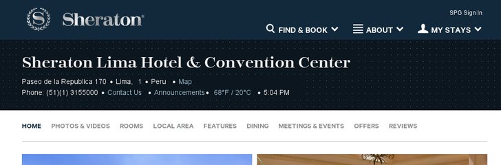 Sheraton Lima Hotel & Convention Center