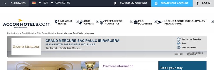 Sofitel Sao Paulo Ibirapuera