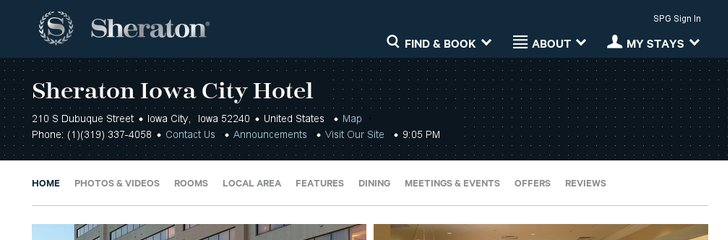 Sheraton Hotel-Iowa City
