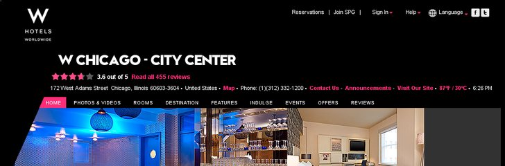 W Hotel Chicago City Center