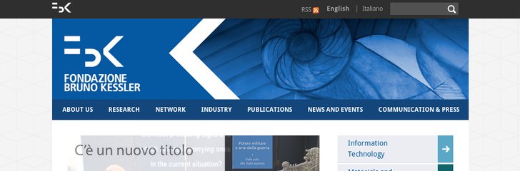 Fondazione Bruno Kessler - FBK research center