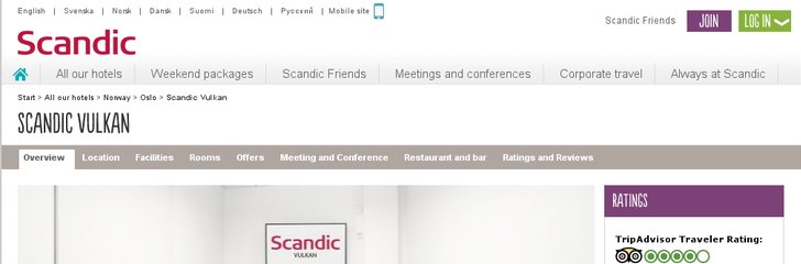 Scandic Vulkan