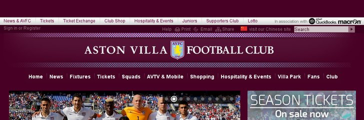 Aston Vila Football Ground