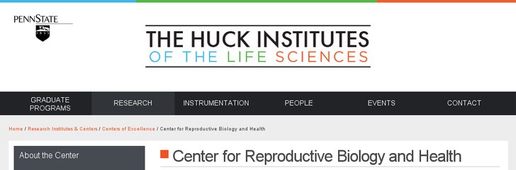 The Center for Reproductive Biology and Health - Pennsylvania State University