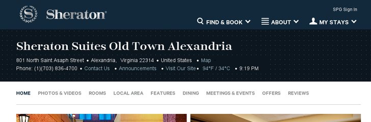 Sheraton Suites Old Town Alexandria