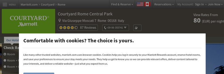 Courtyard by Marriott Rome Central Park Hotel
