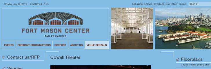 Cowell Theater - Fort Mason Center