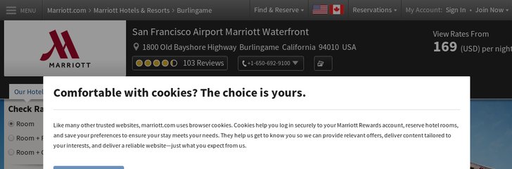San Francisco Airport Marriott Waterfront