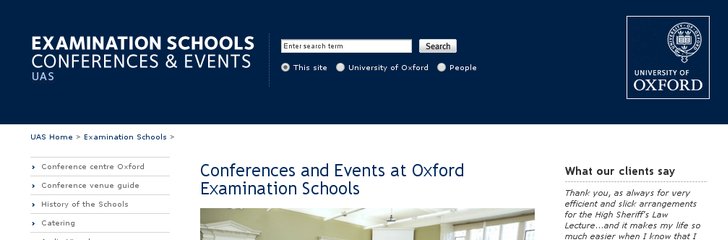 Oxford University Examination Schools
