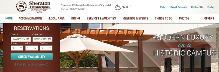 Sheraton Philadelphia University City Hotel
