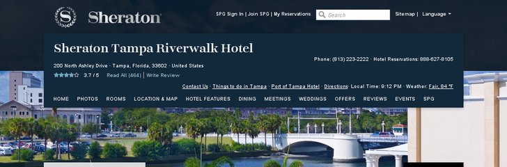 Sheraton Tampa Riverwalk Hotel