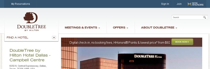 Doubletree Dallas Campbell Centre