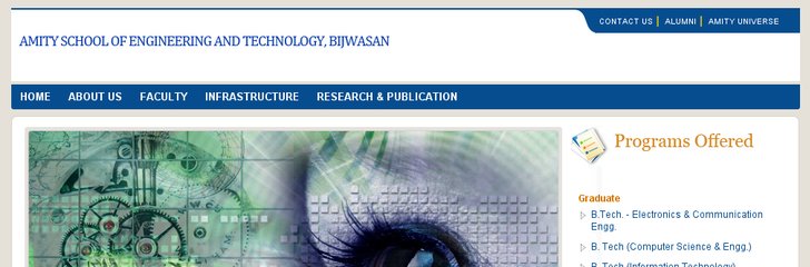 Amity School of Engineering and Technology (ASET)