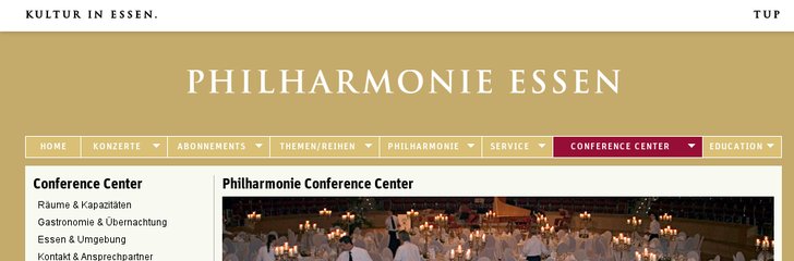 Philharmonie Conference Center Essen