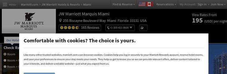 JW Marriott Marquis Miami