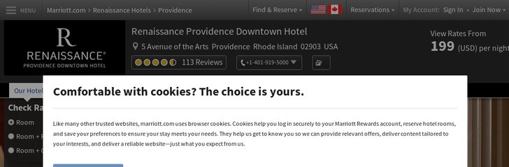 Renaissance Providence Downtown Hotel
