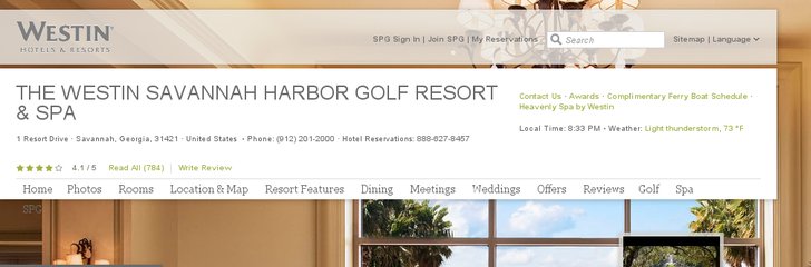Westin Savannah Harbor Golf Resort & Spa