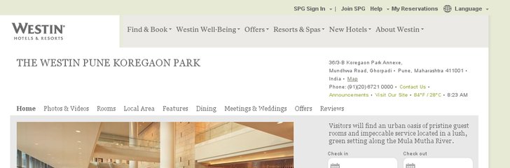 The Westin Pune Koregaon Park