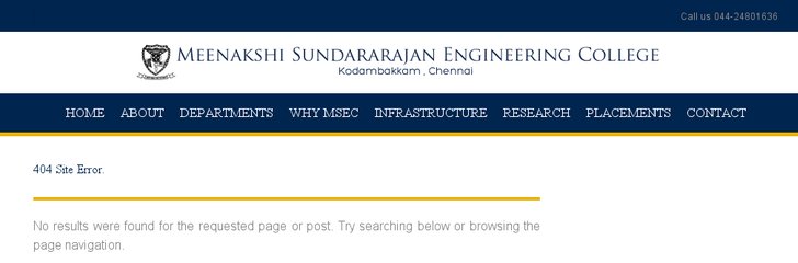 Meenakshi Sundararajan Engineering College