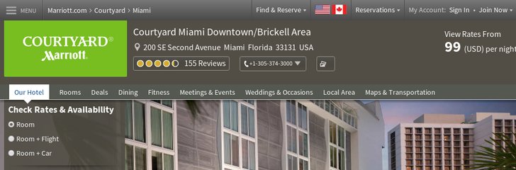 Courtyard Miami Downtown (Marriott)