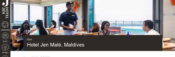 Hotel Jen Malé, Maldives