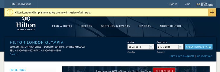 Hilton London Olympia