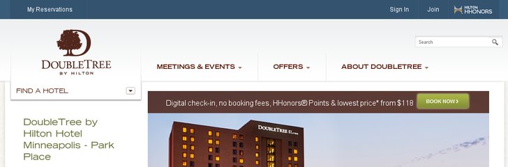 DoubleTree by Hilton Hotel Minneapolis - Park Place