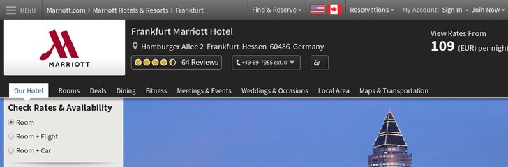 Frankfurt Marriott Hotel