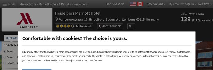 Heidelberg Marriott Hotel