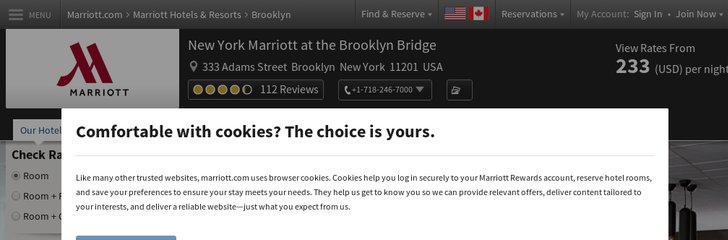 New York Marriott at the Brooklyn Bridge