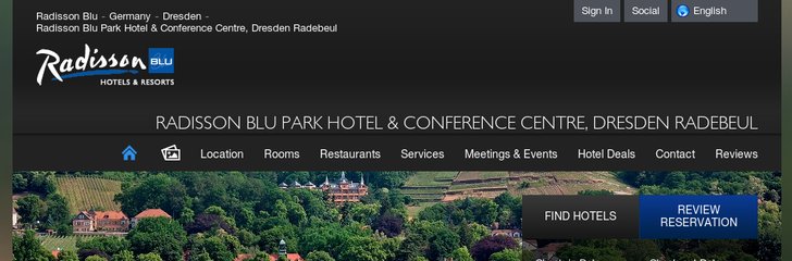 Radisson Blu Park Hotel & Conference Centre, Dresden Radebeul