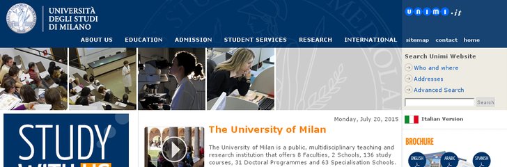 Università degli Studi di Milano (University of Milan)