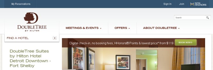 DoubleTree Suites Hilton Hotel Detroit Downtown