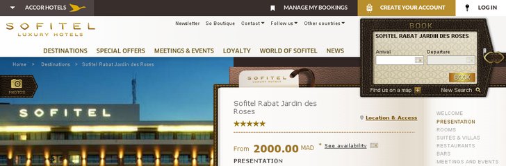 Sofitel Rabat Jardin des Roses
