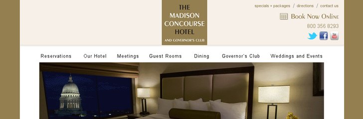 Madison Concourse Hotel and Governor’s Club