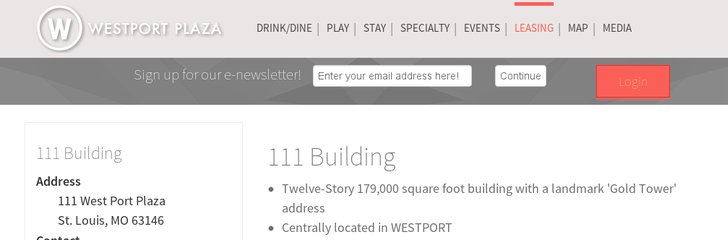 Westport Gold Tower