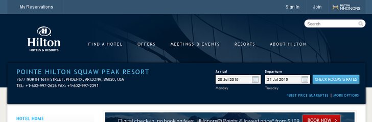 Pointe Hilton Squaw Peak Resort
