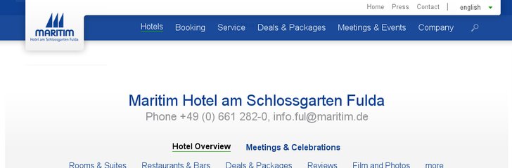 MARITIM Hotel am Schlossgarten Fulda