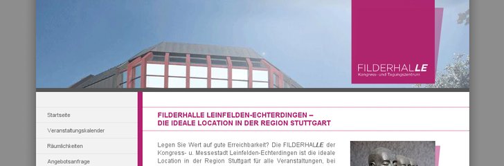 Filderhalle Congress and Conference Centre