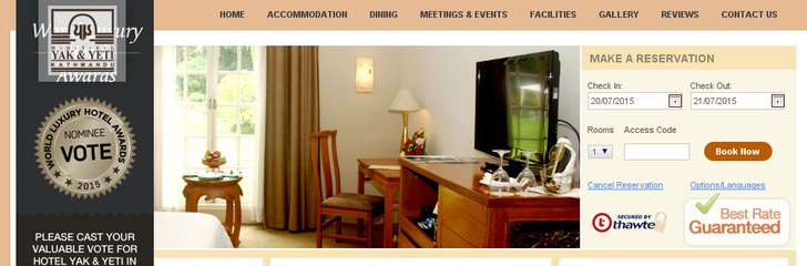 Hotel Yak and Yeti