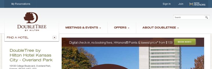 DoubleTree by Hilton Hotel Kansas City-Overland Park
