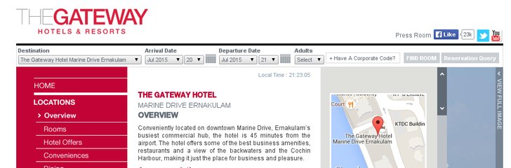 Gateway Hotel Marine Drive Ernakulam