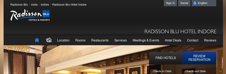 Radisson Blu Hotel Indore