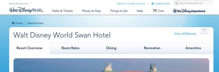 Walt Disney World Swan Hotel