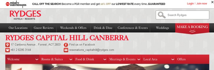 Rydges Canberra Capital Hill