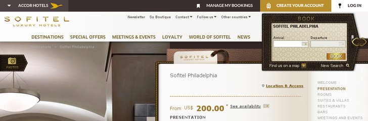 Sofitel Philadelphia at Rittenhouse Square