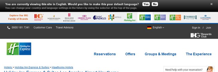 Los Angeles Airport Hawthorne - Holiday Inn Express