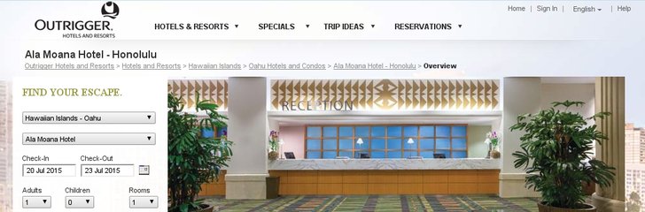 Ala Moana Hotel - Honolulu