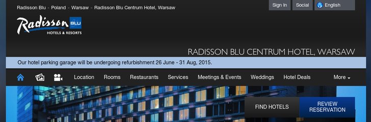 Radisson Blu Centrum Hotel