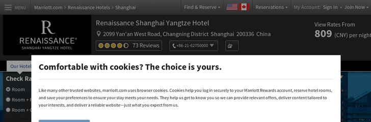 Renaissance Shanghai Yangtze Hotel